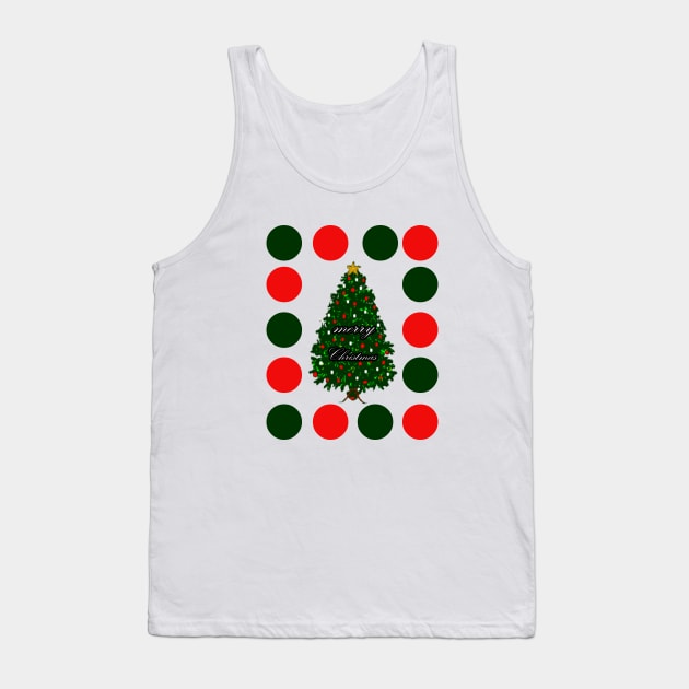 Merry Christmas Tank Top by sarahnash